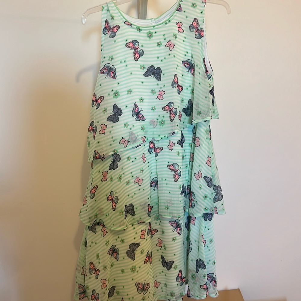 butterfly flowy dress